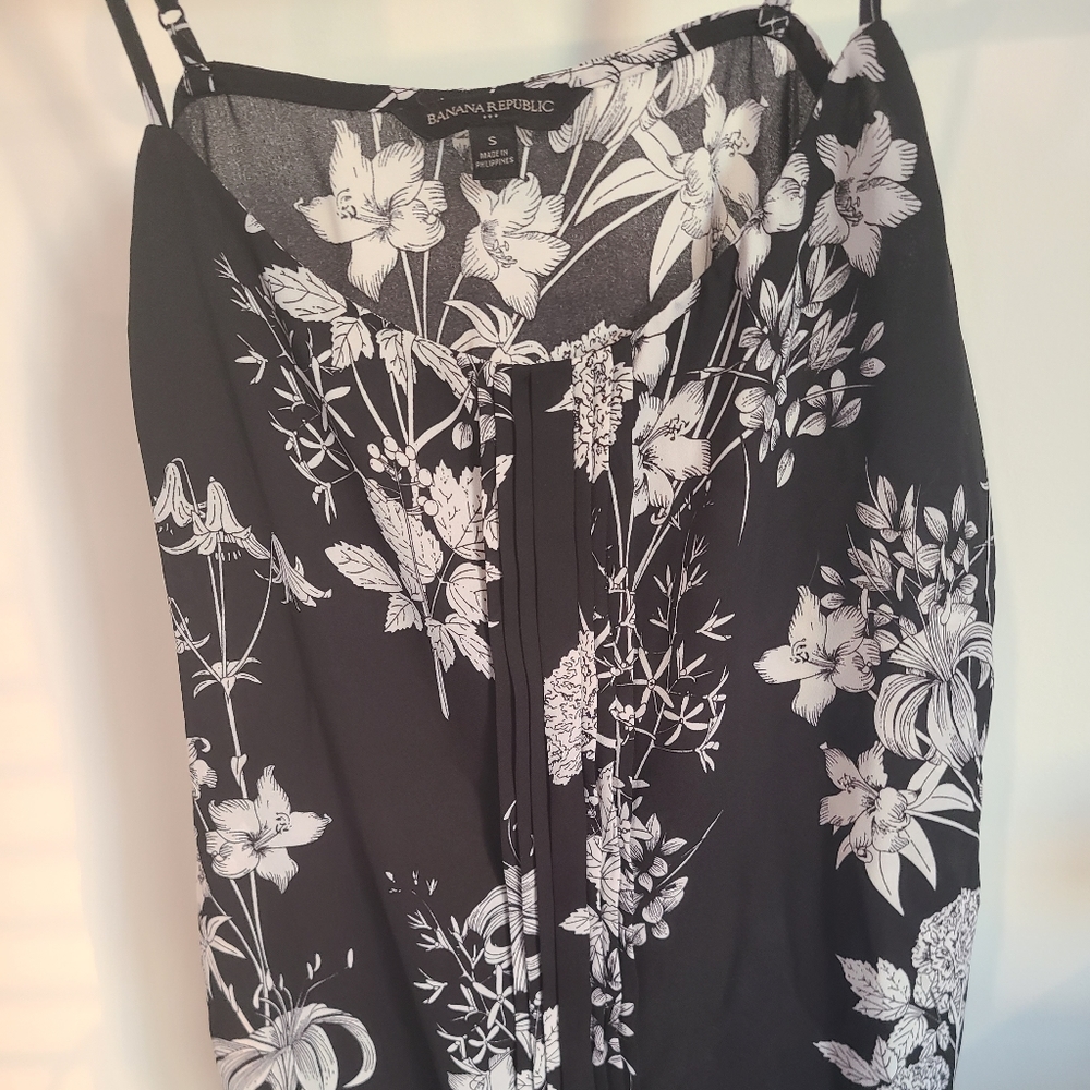 Banana Republic Floral Spaghetti Strap